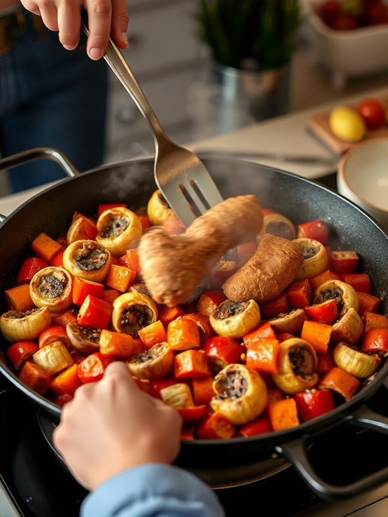 recette paella preparation