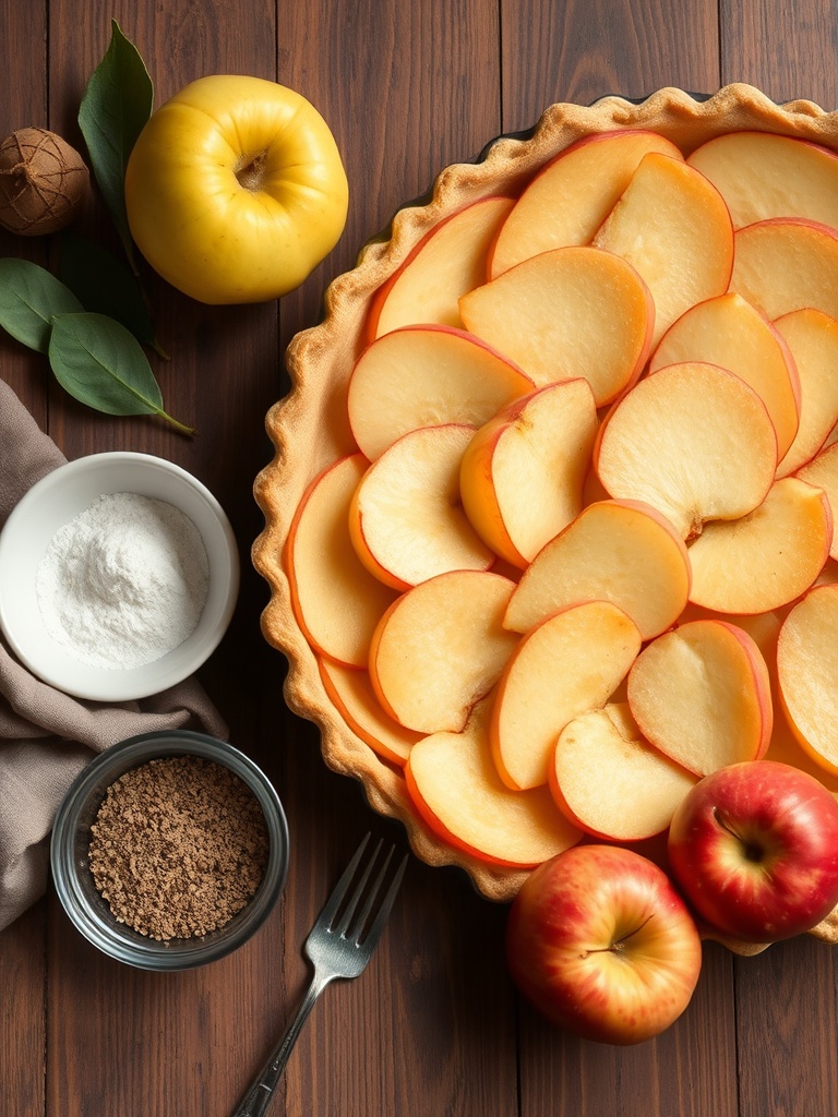 recette tarte aux pommes ingredients