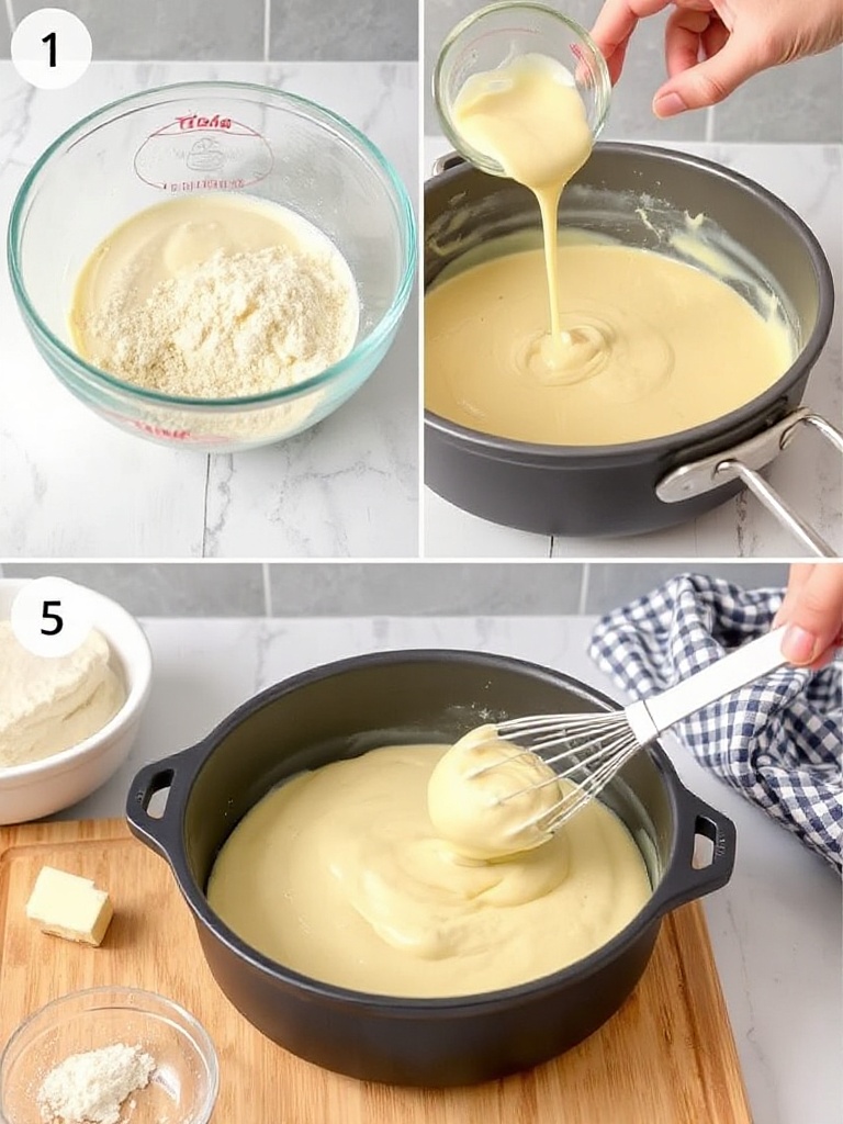 recette creme patissiere preparation