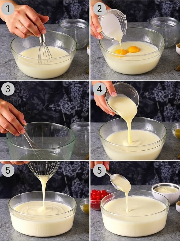 recette creme patissiere preparation