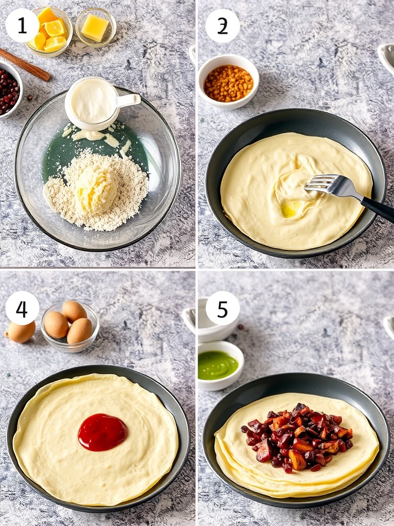 crepes recette facile preparation