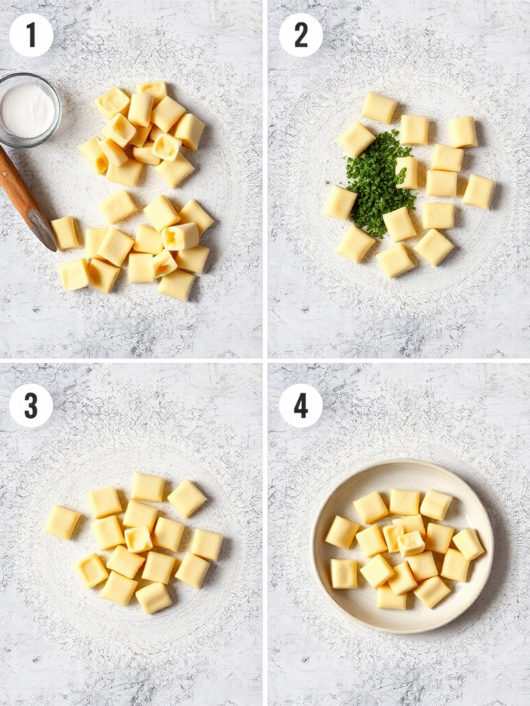recette gnocchi preparation