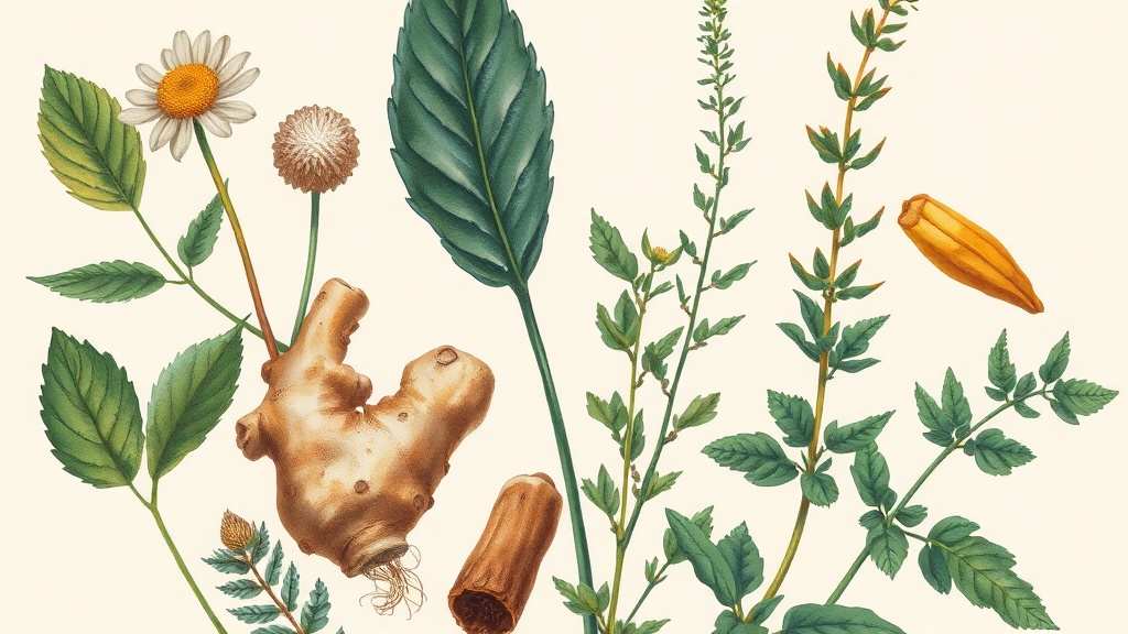 Plantas medicinais para gastrite: alívio natural