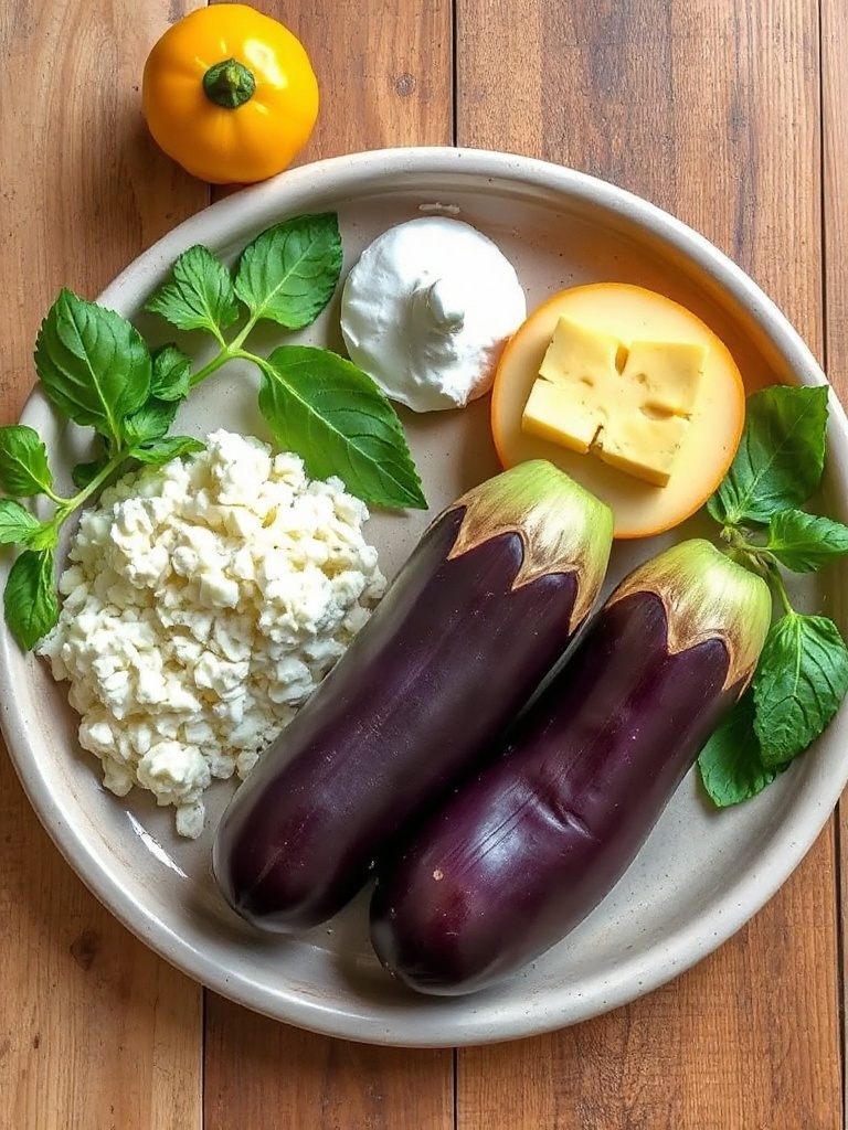 recette aubergine ingredients