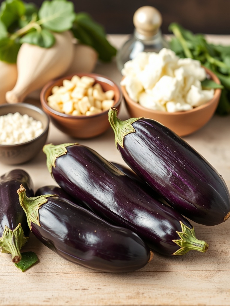 recette aubergine ingredients
