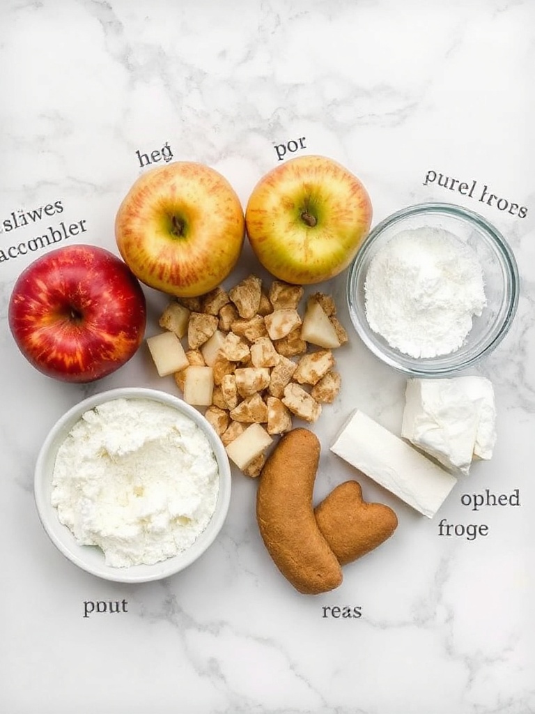 crumble au pomme ingredients