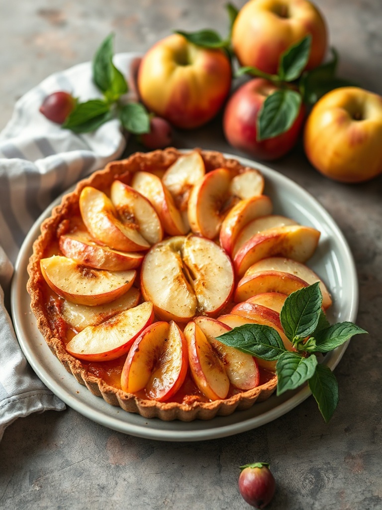 recette tarte aux pommes