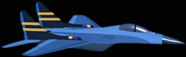 blue jet — free 3D model