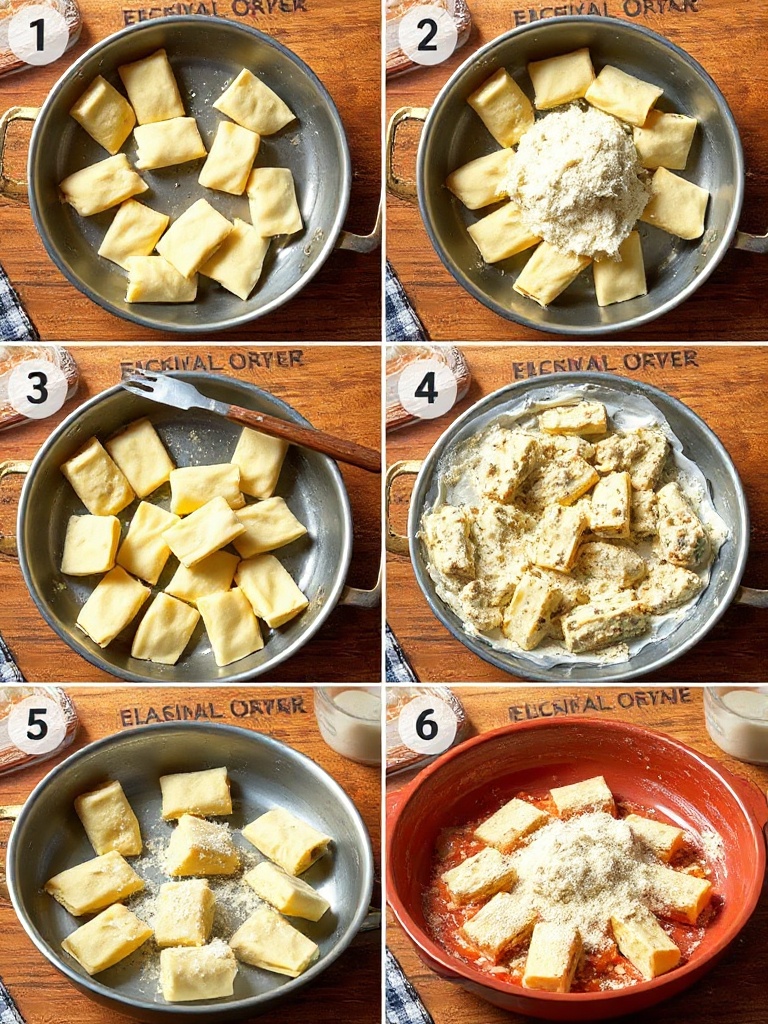 recette gnocchi preparation
