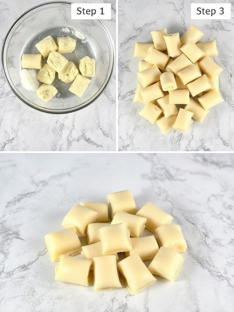 recette gnocchi preparation