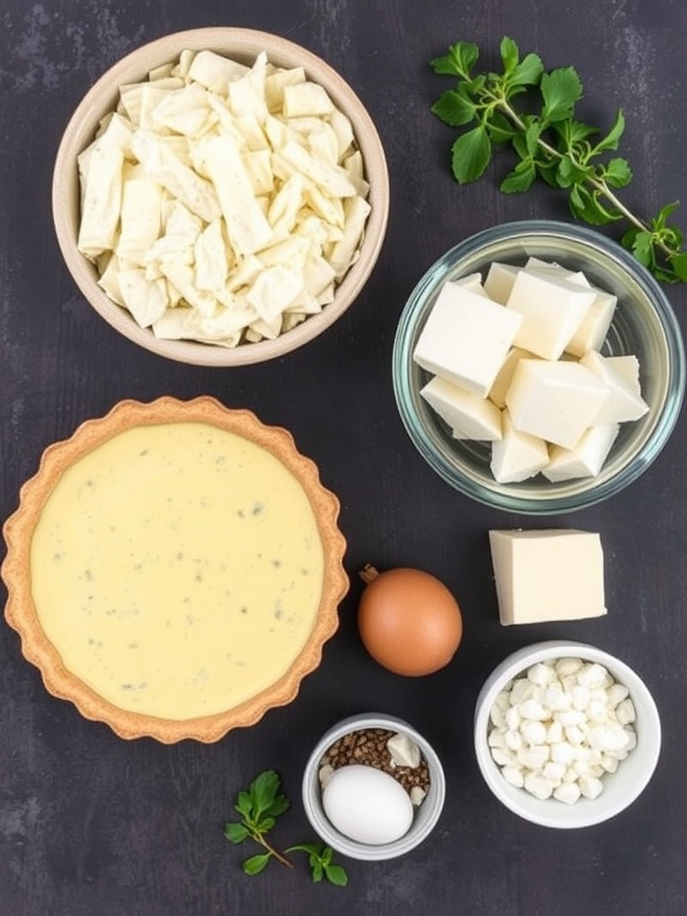 quiche sans pâte ingredients