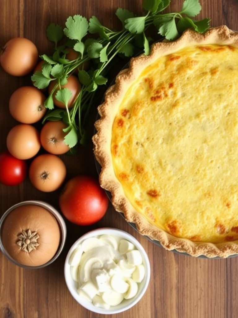 quiche sans pâte ingredients
