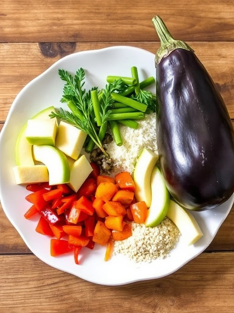 aubergine recette ingredients