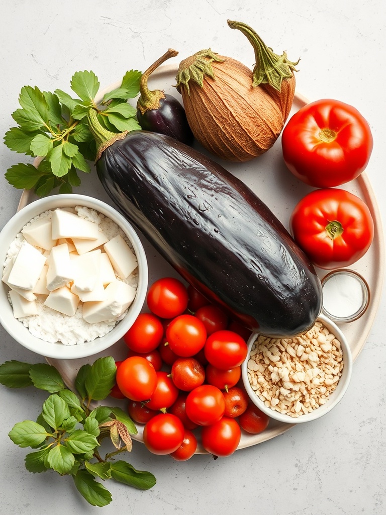 aubergine recette ingredients