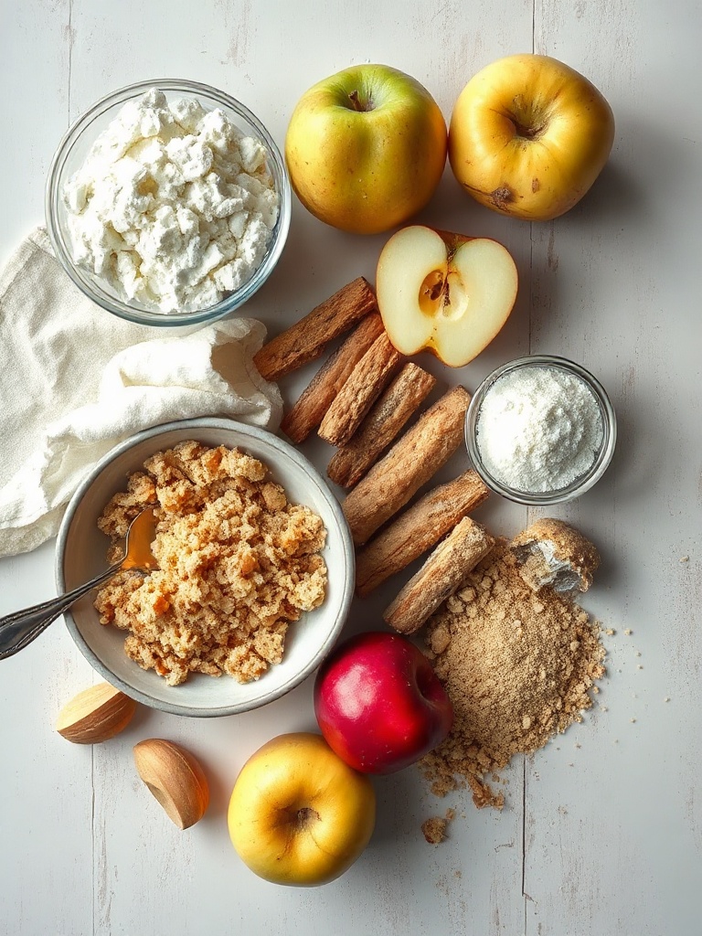 crumble au pomme ingredients