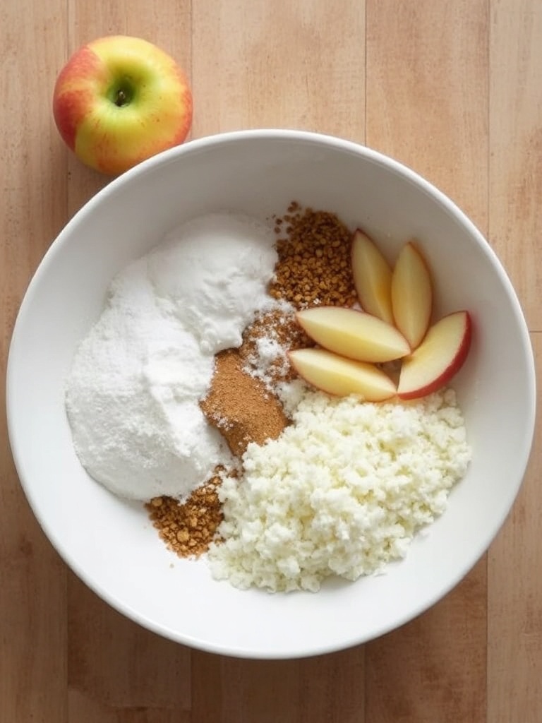 crumble au pomme ingredients
