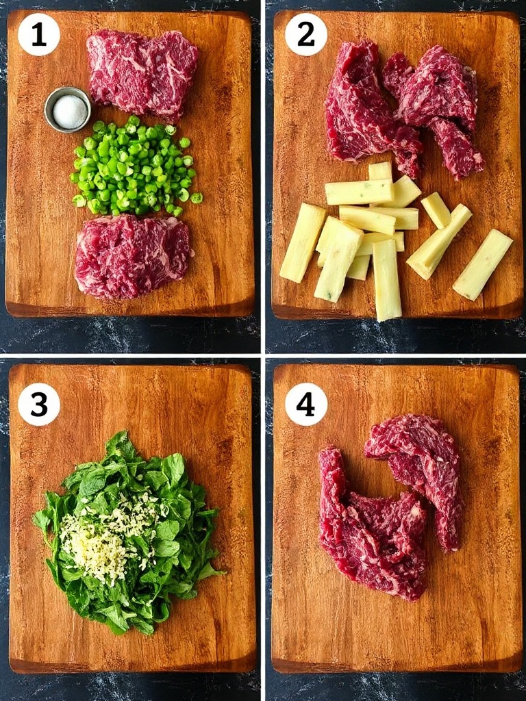 tartare de boeuf preparation