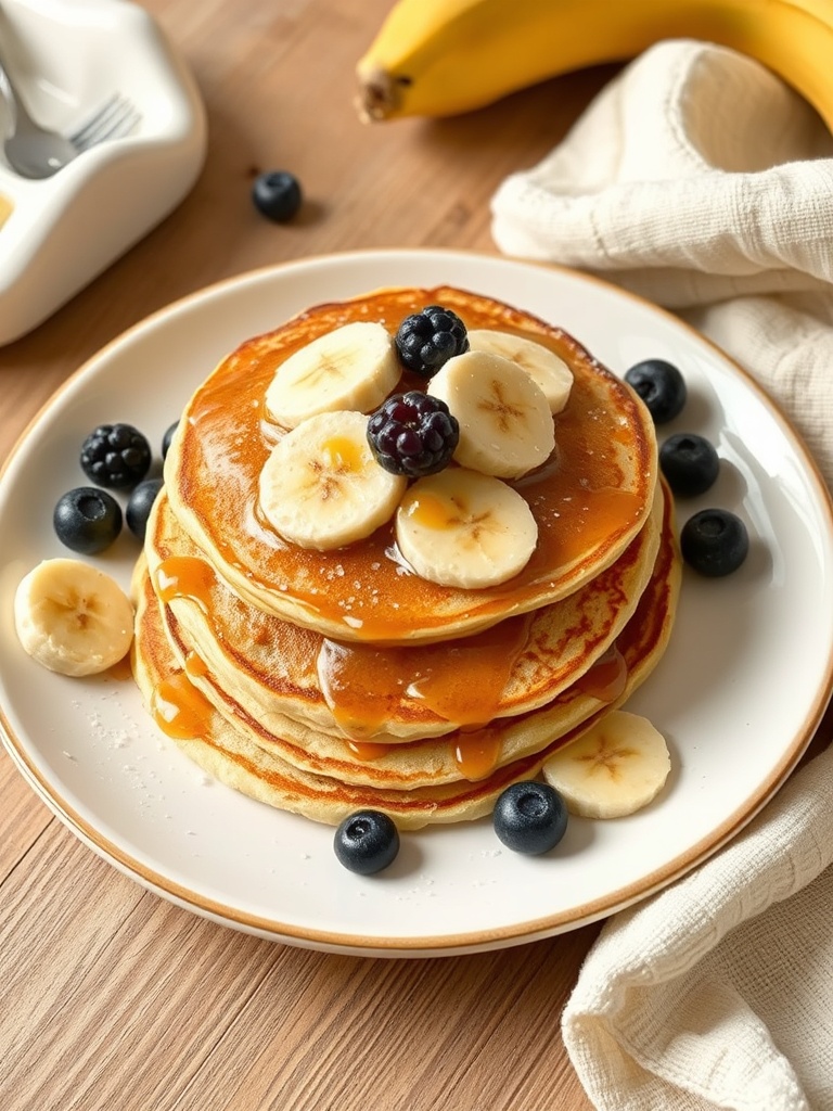 pancake banane