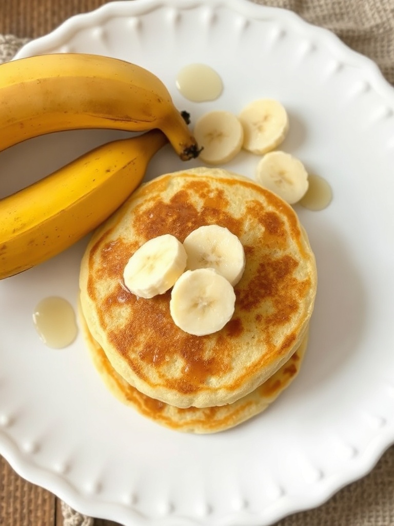 pancake banane preparation
