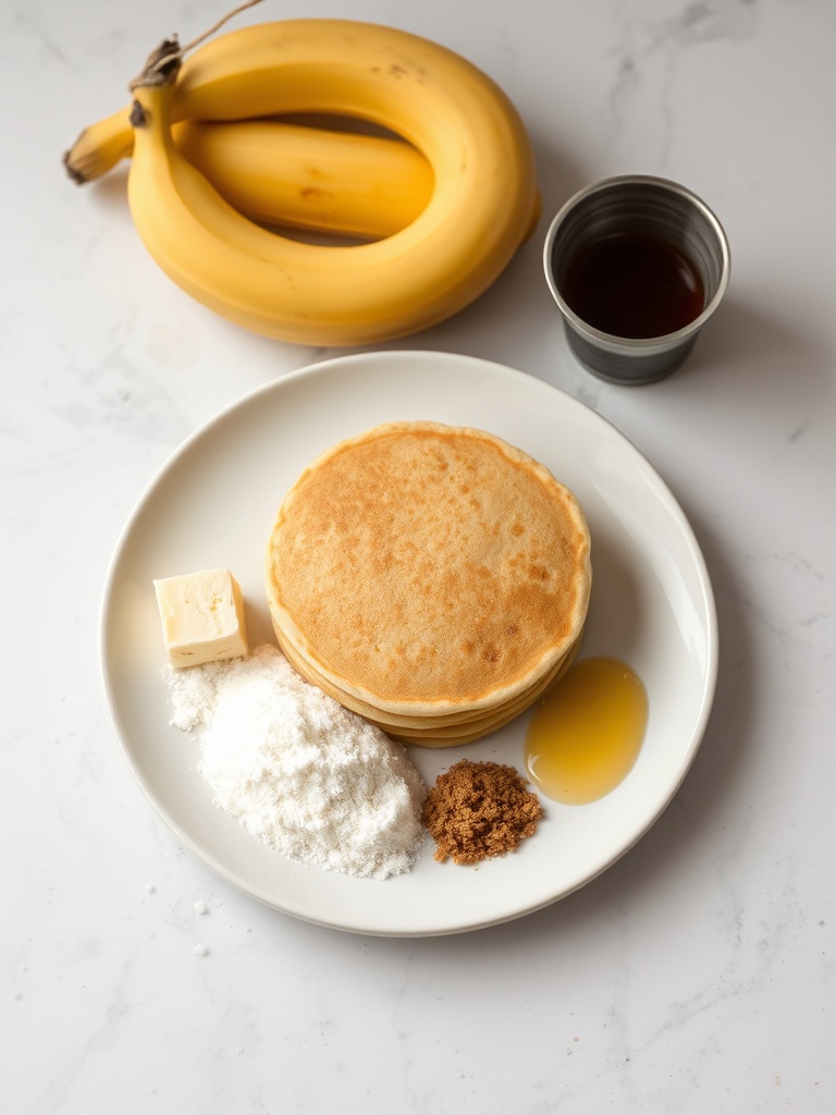 pancake banane ingredients