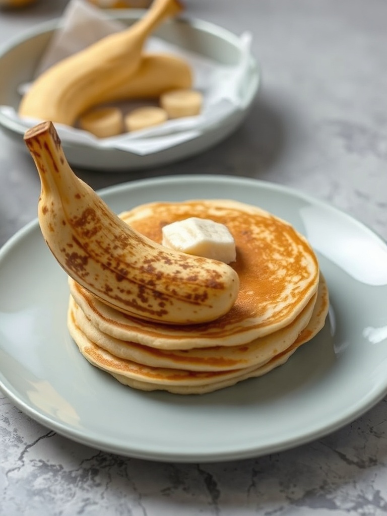 pancake banane preparation