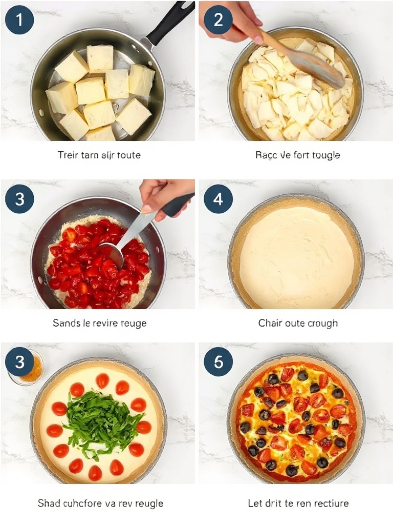 recettes quiche preparation