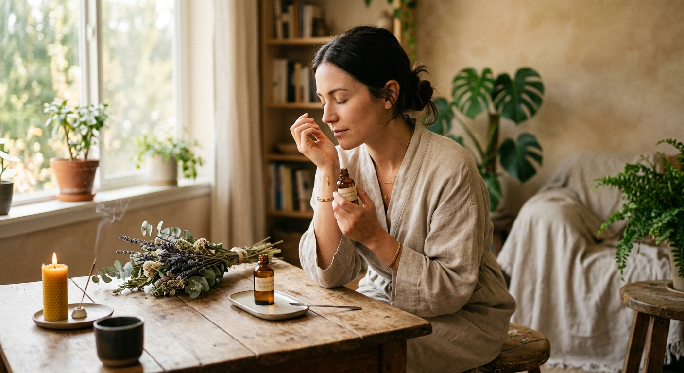 Professional photograph natural lighting high quality composition Visual for Fragrance