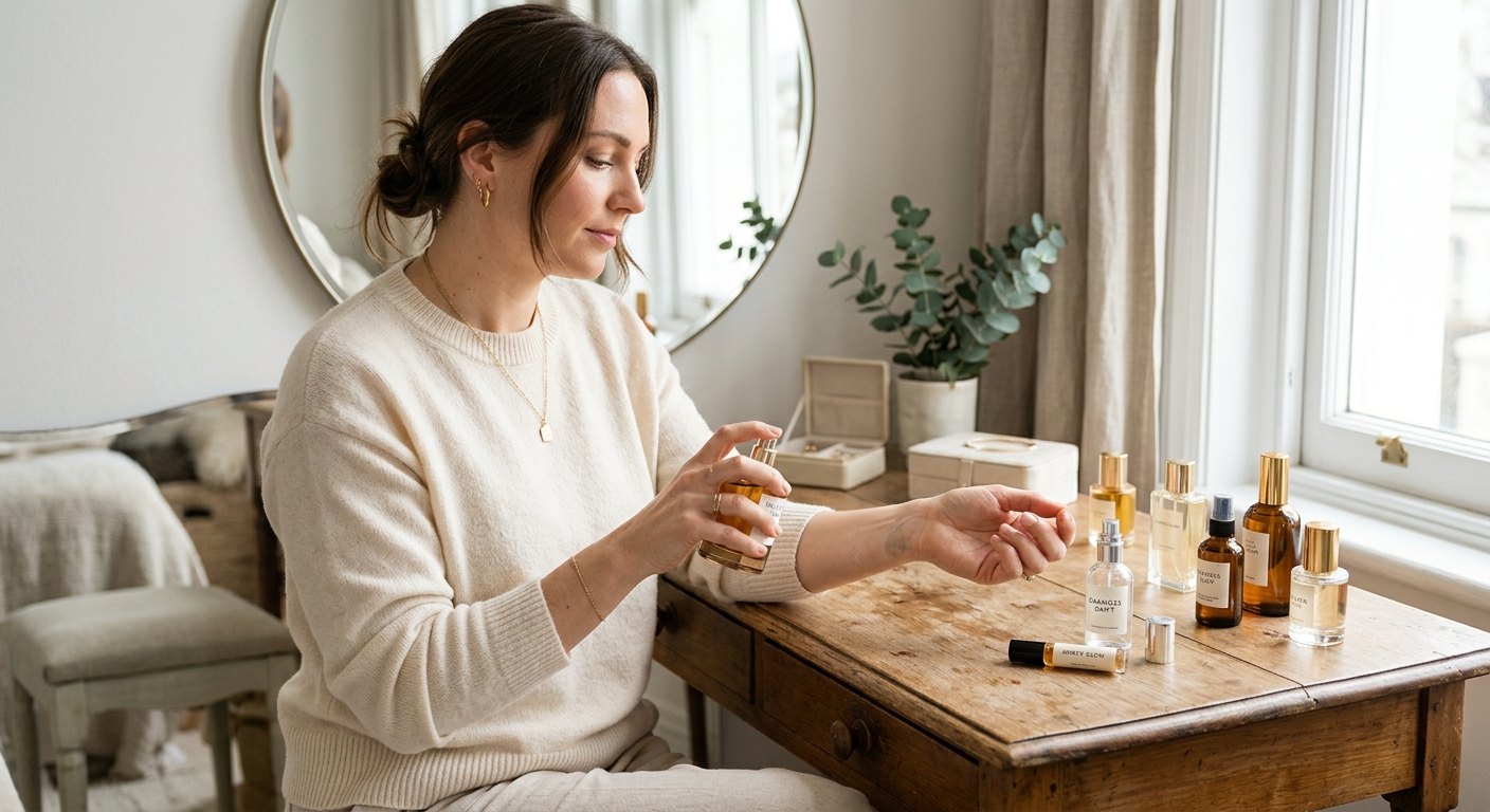 Professional photograph natural lighting high quality composition Visual for Scent