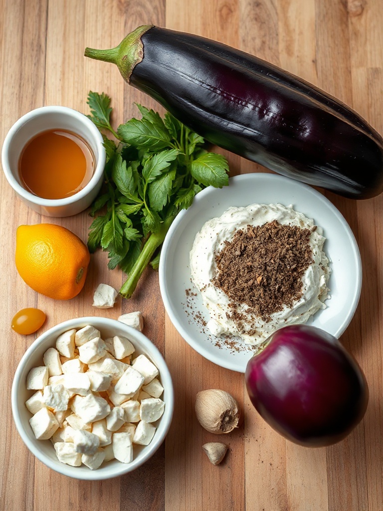 aubergine recette ingredients