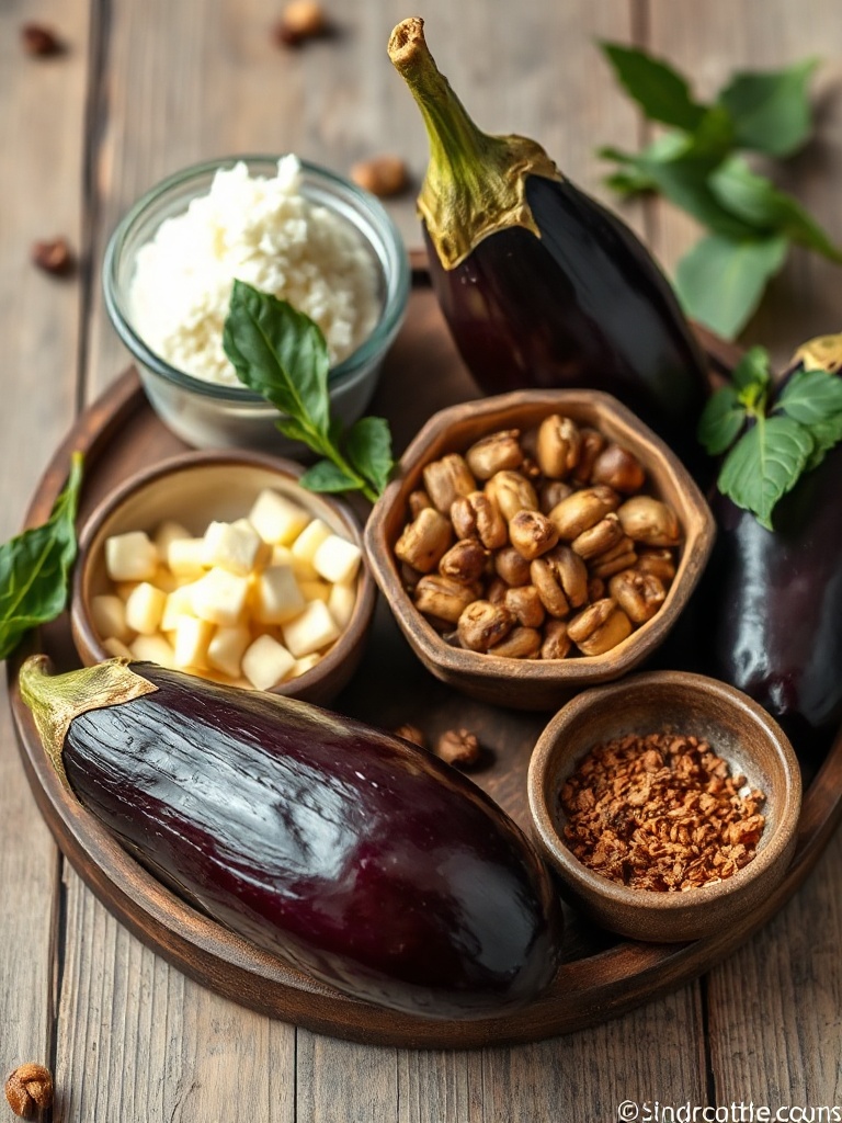 aubergine recette ingredients