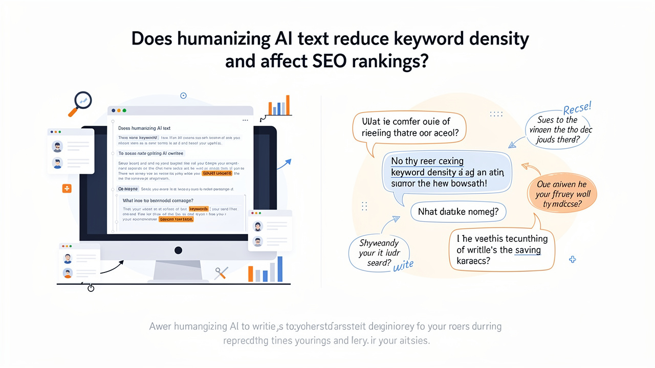 Does Humanizing AI Text Reduce Keyword Density and Affect SEO Rankings?