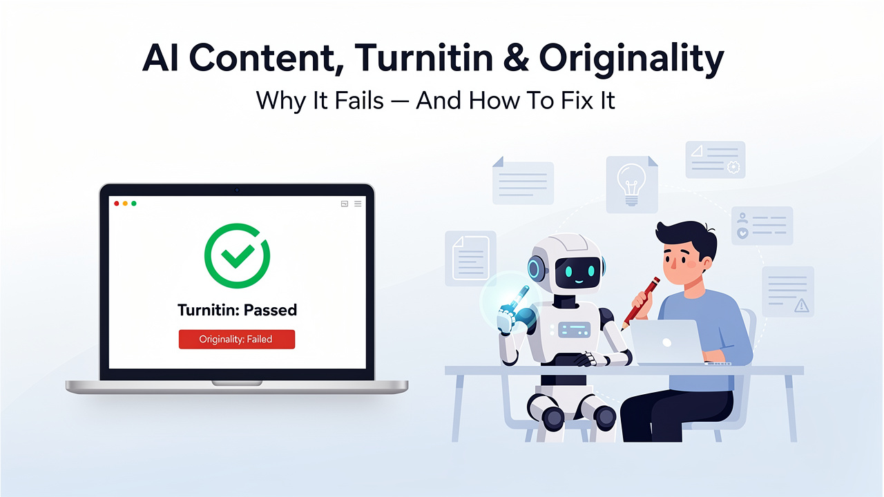 reasons why content produced by AI passes Turnitin and flunks AI detection applications
