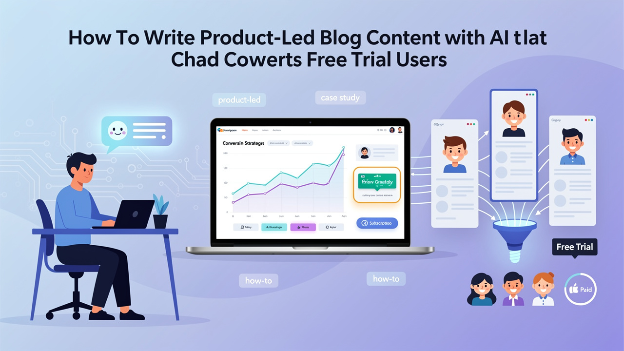 How to Write Product-Led Blog Content with AI That Converts