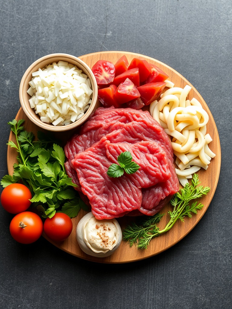 tartare de boeuf ingredients
