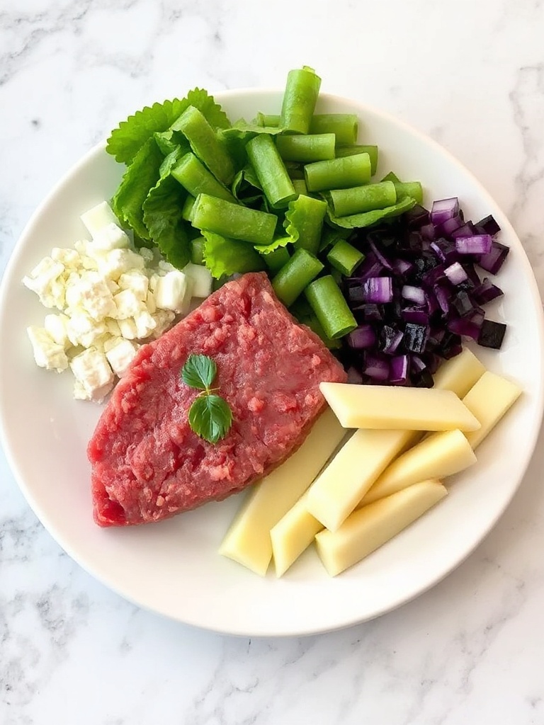 tartare de boeuf ingredients