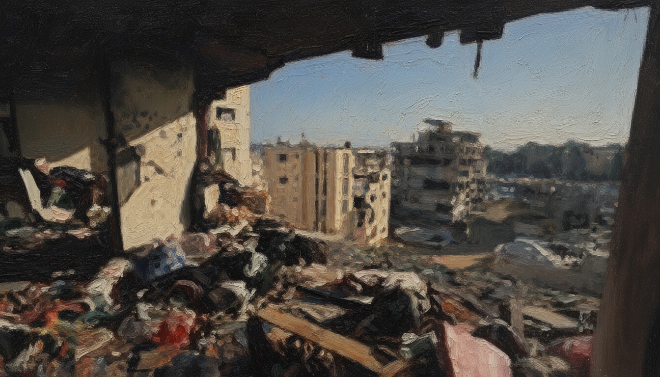 Israeli Strikes Hit Gaza City, 11 Reported Dead