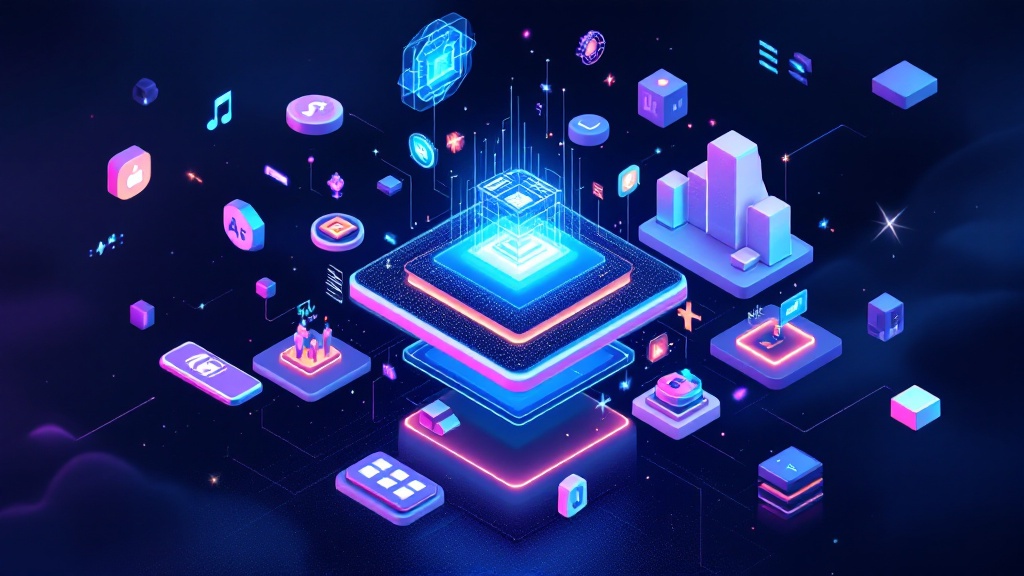 AI SaaS platform interface showcasing automation dashboard and analytics tools for business optimization