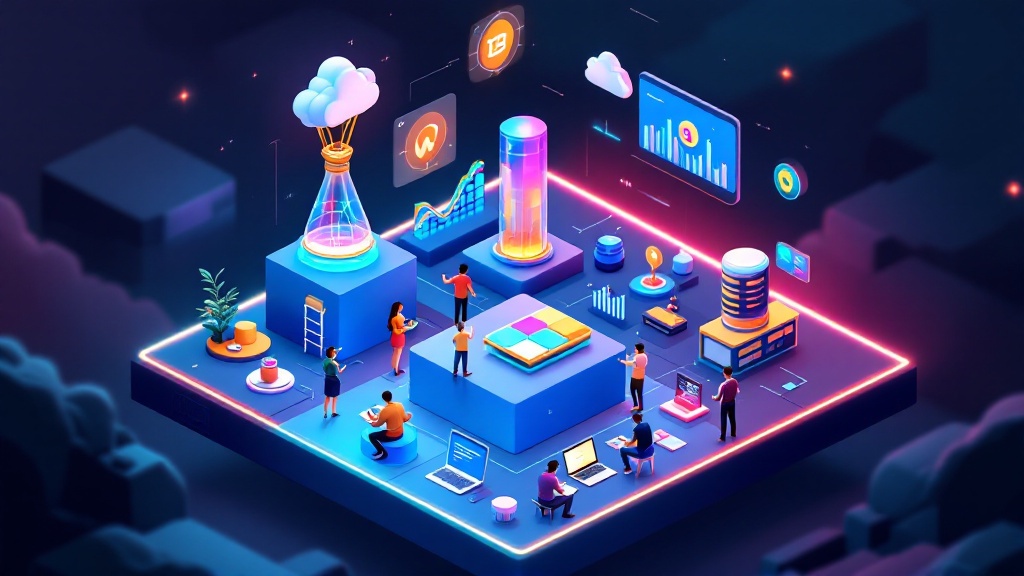 Hero image showcasing beginner-friendly AI SaaS tools for small business data visualization and analytics