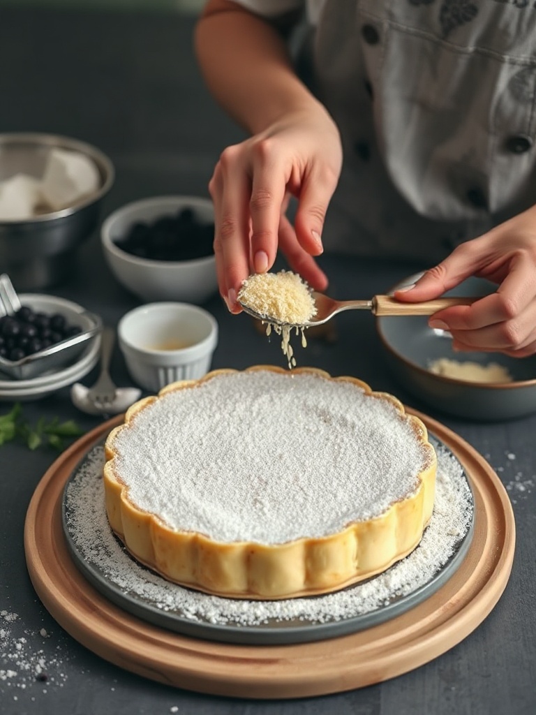 recette flan patissier preparation