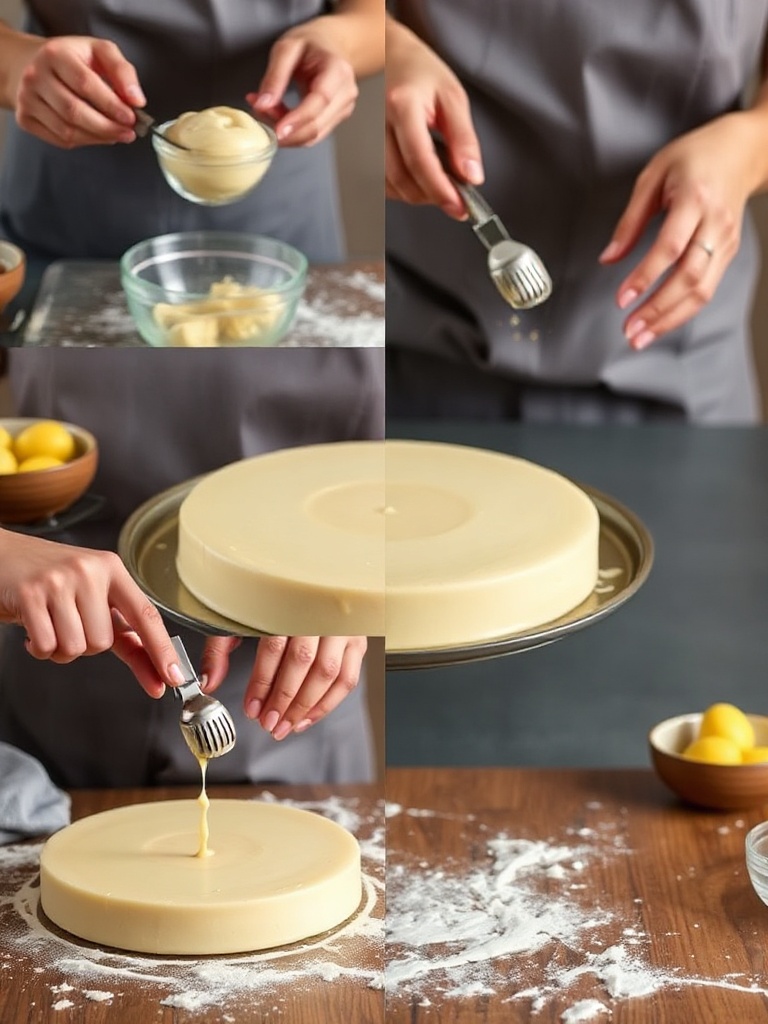 recette flan patissier preparation