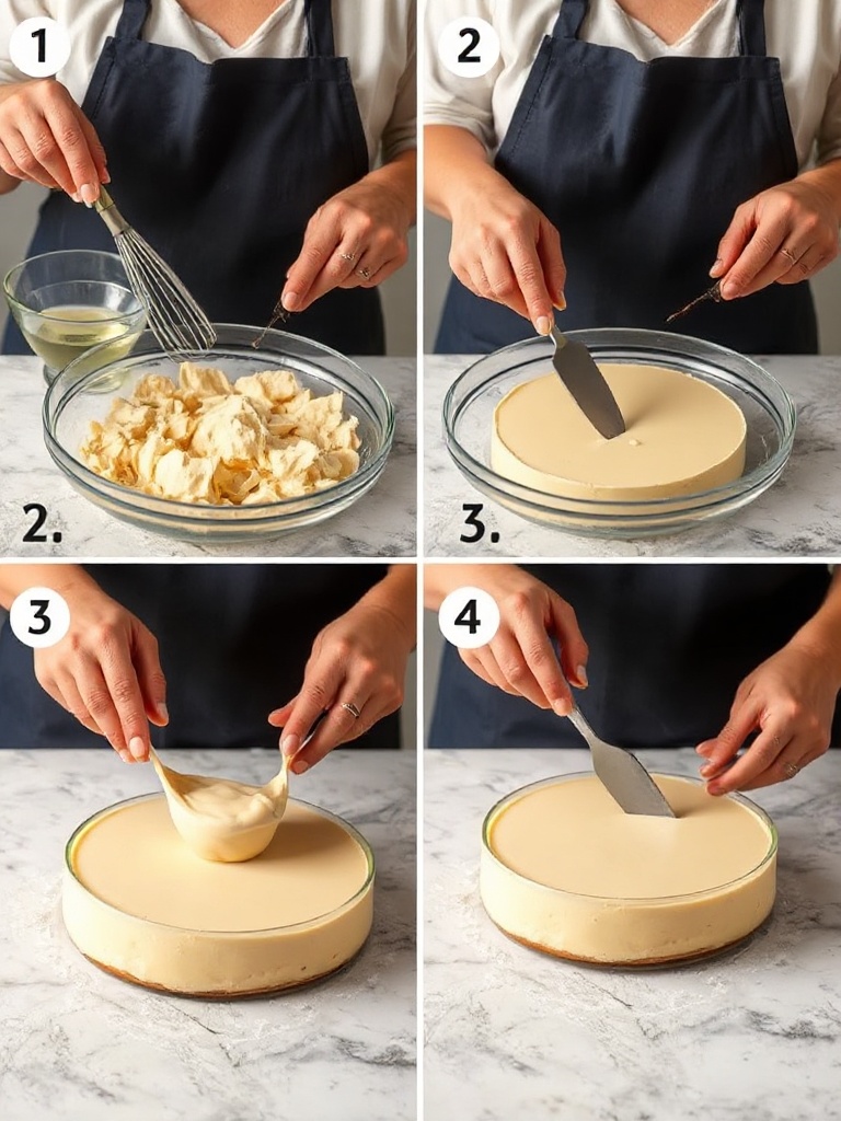 recette flan patissier preparation