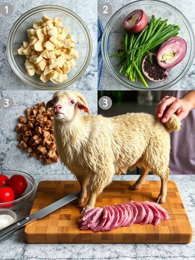 agneau preparation