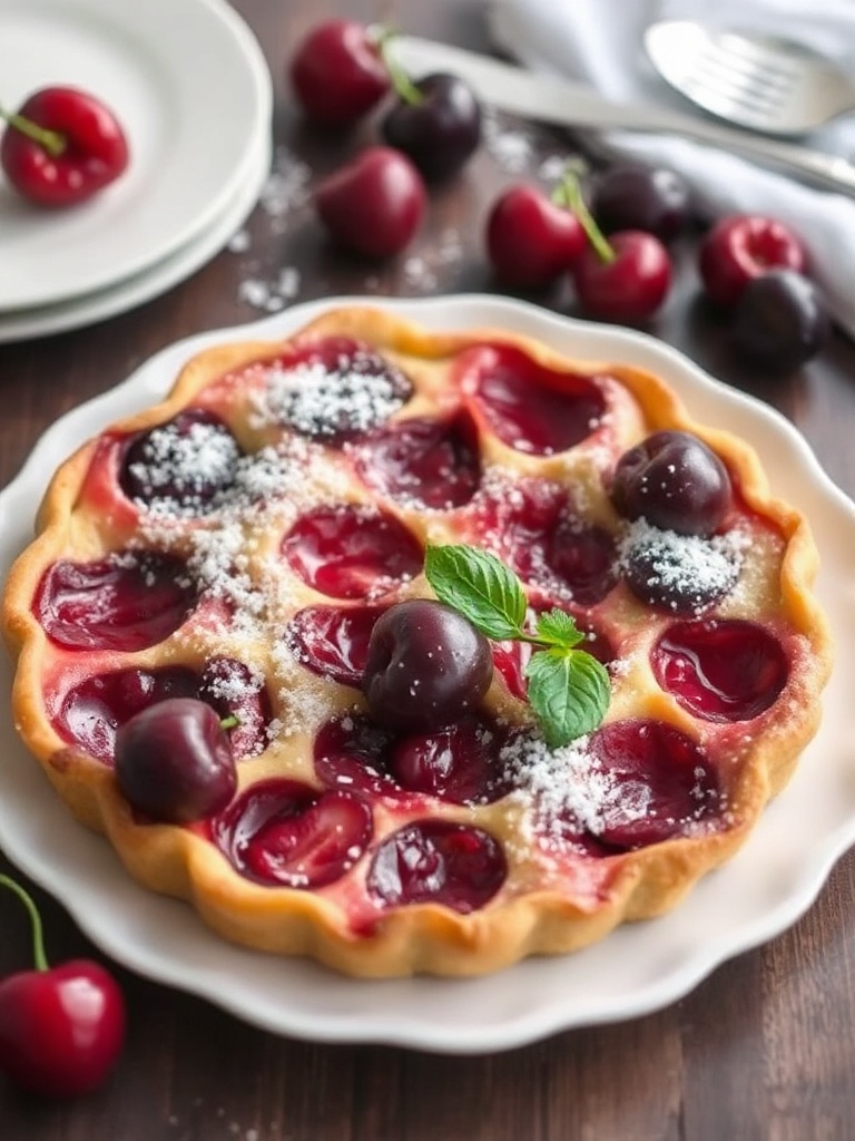 recette clafoutis cerises