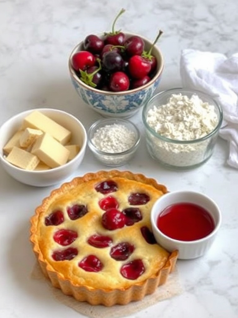 recette clafoutis cerises ingredients