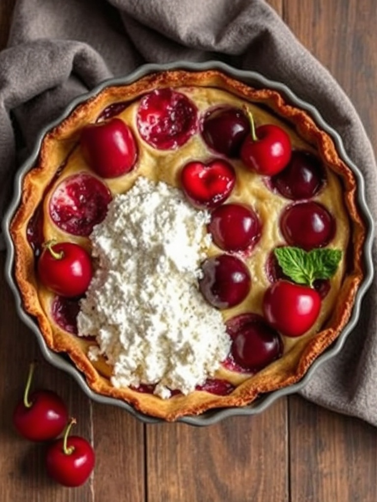 recette clafoutis cerises ingredients