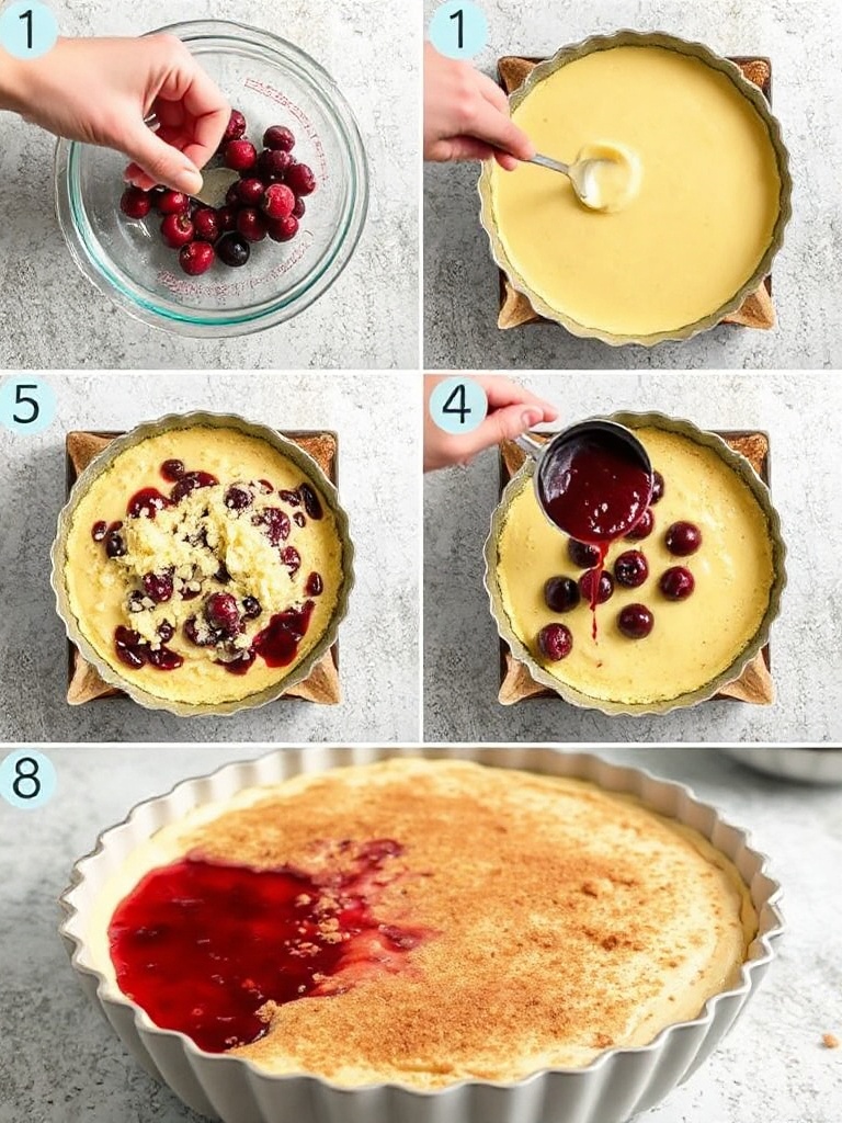 recette clafoutis cerises preparation