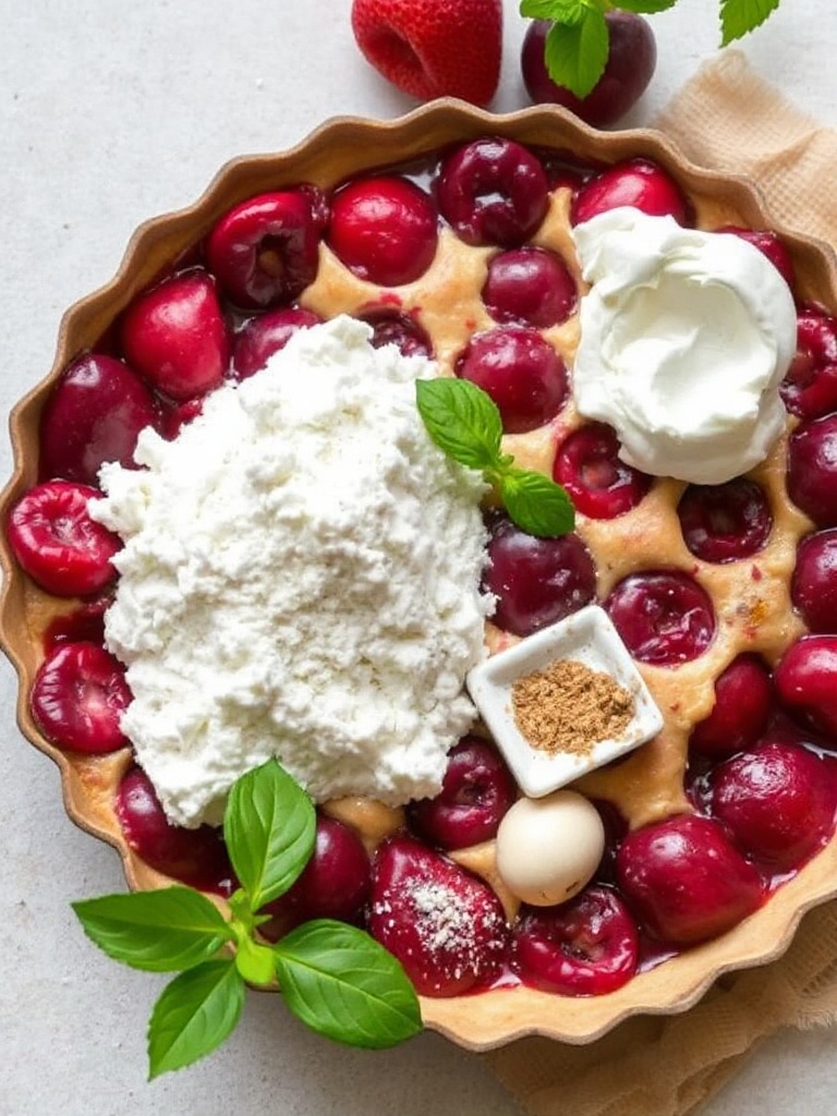 recette clafoutis cerises ingredients