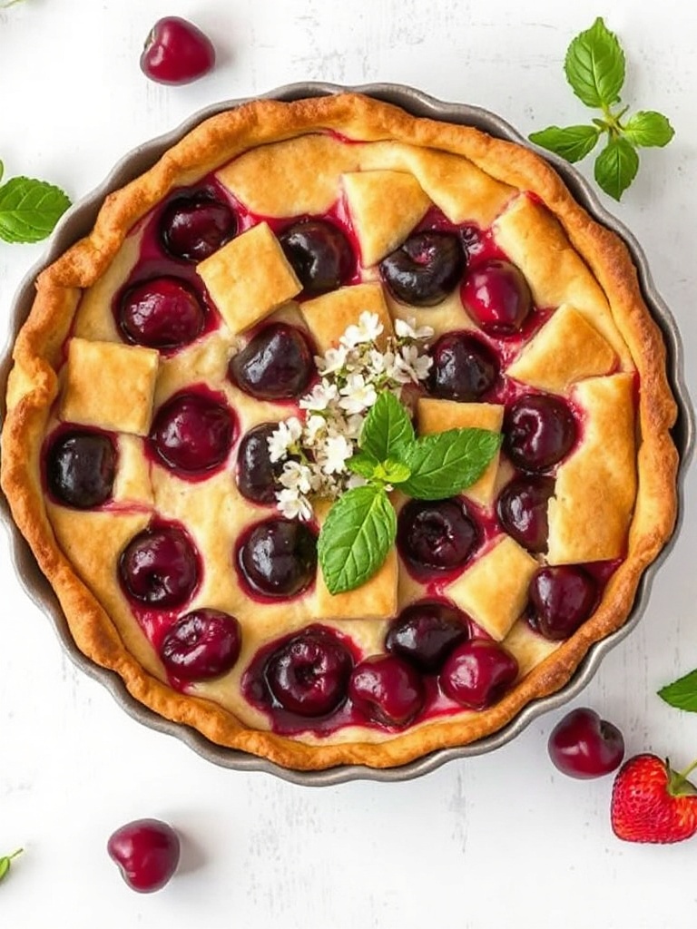 recette clafoutis cerises ingredients