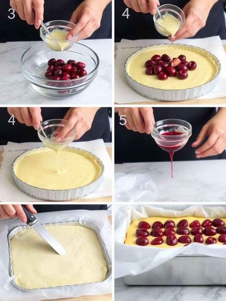 recette clafoutis cerises preparation