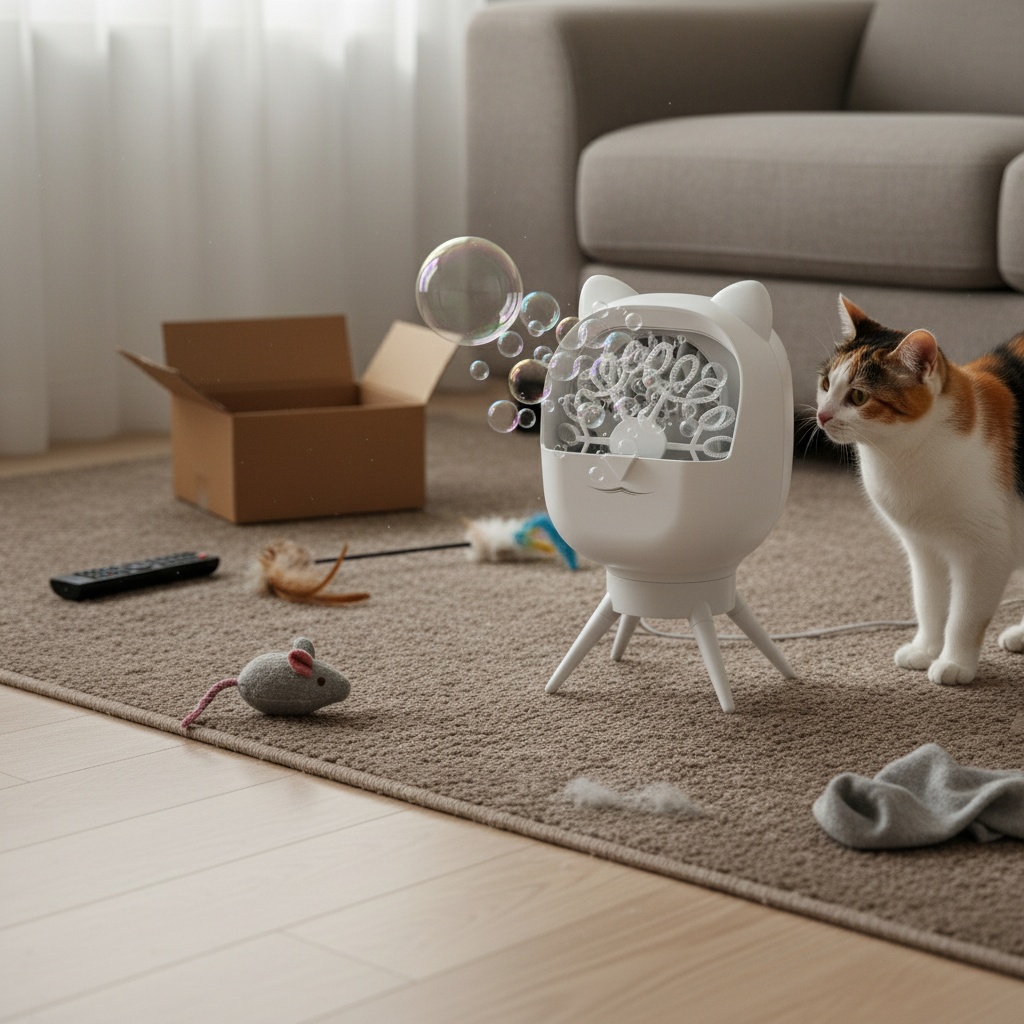 RadiantEra™ Automatische Seifenblasenmaschine für Katzen photo 7